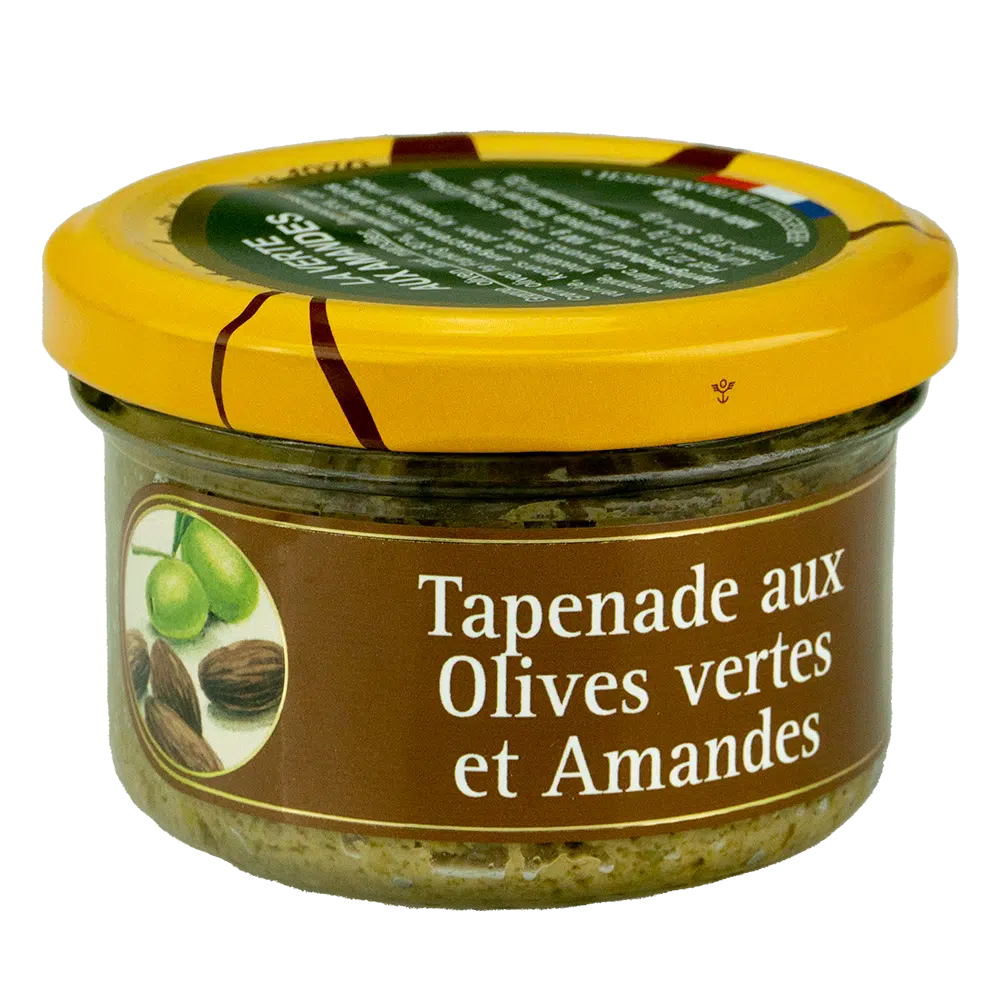 Les Délices du Luberon - Tapenade - Grønne oliven med mandler