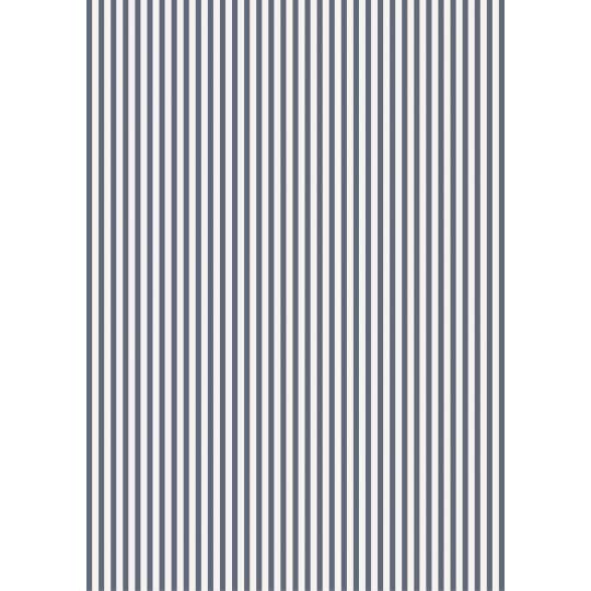 Ib Laursen - Gavepapir - Blå striber