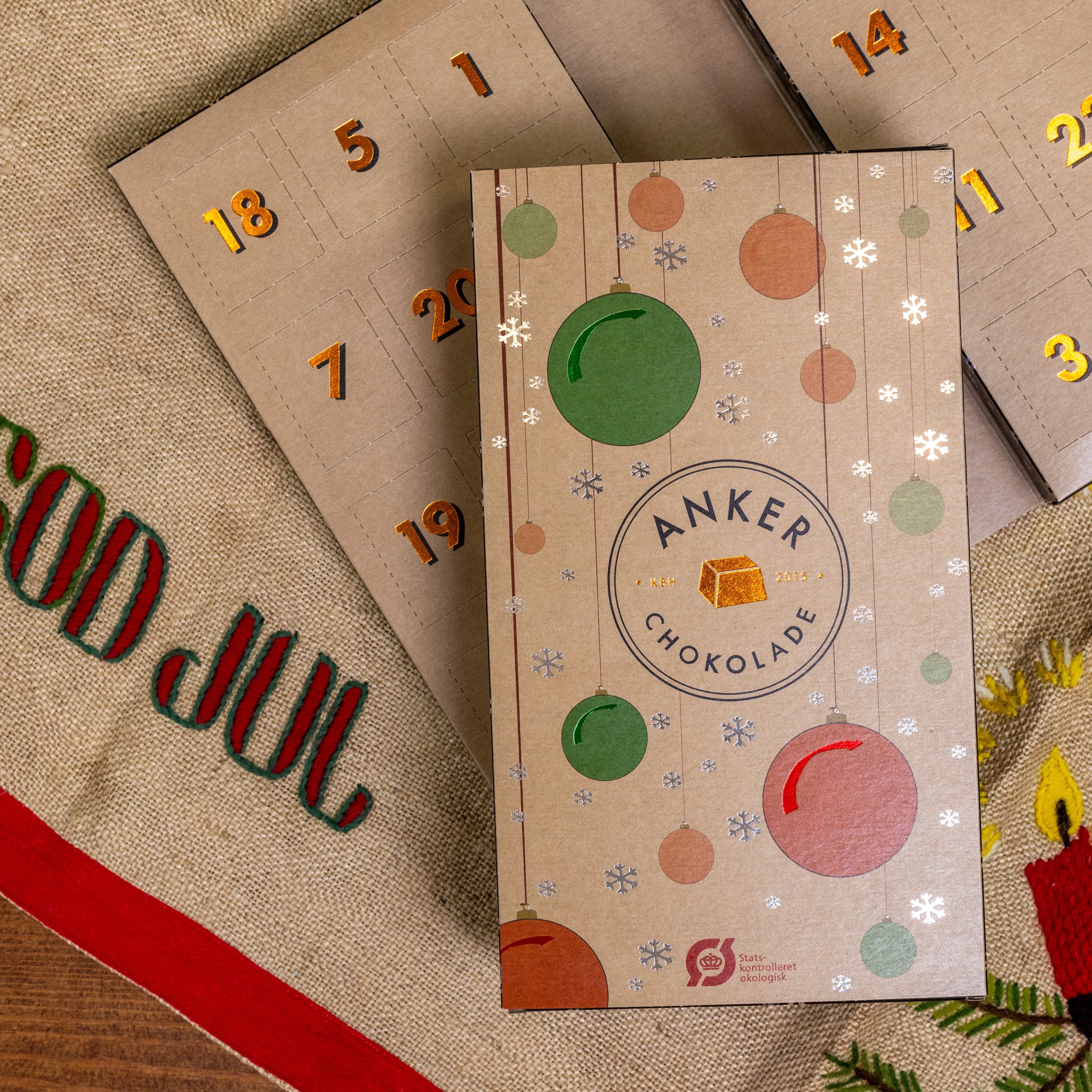 Anker Chokolade - Julekalender - 1 stk. pr. dag