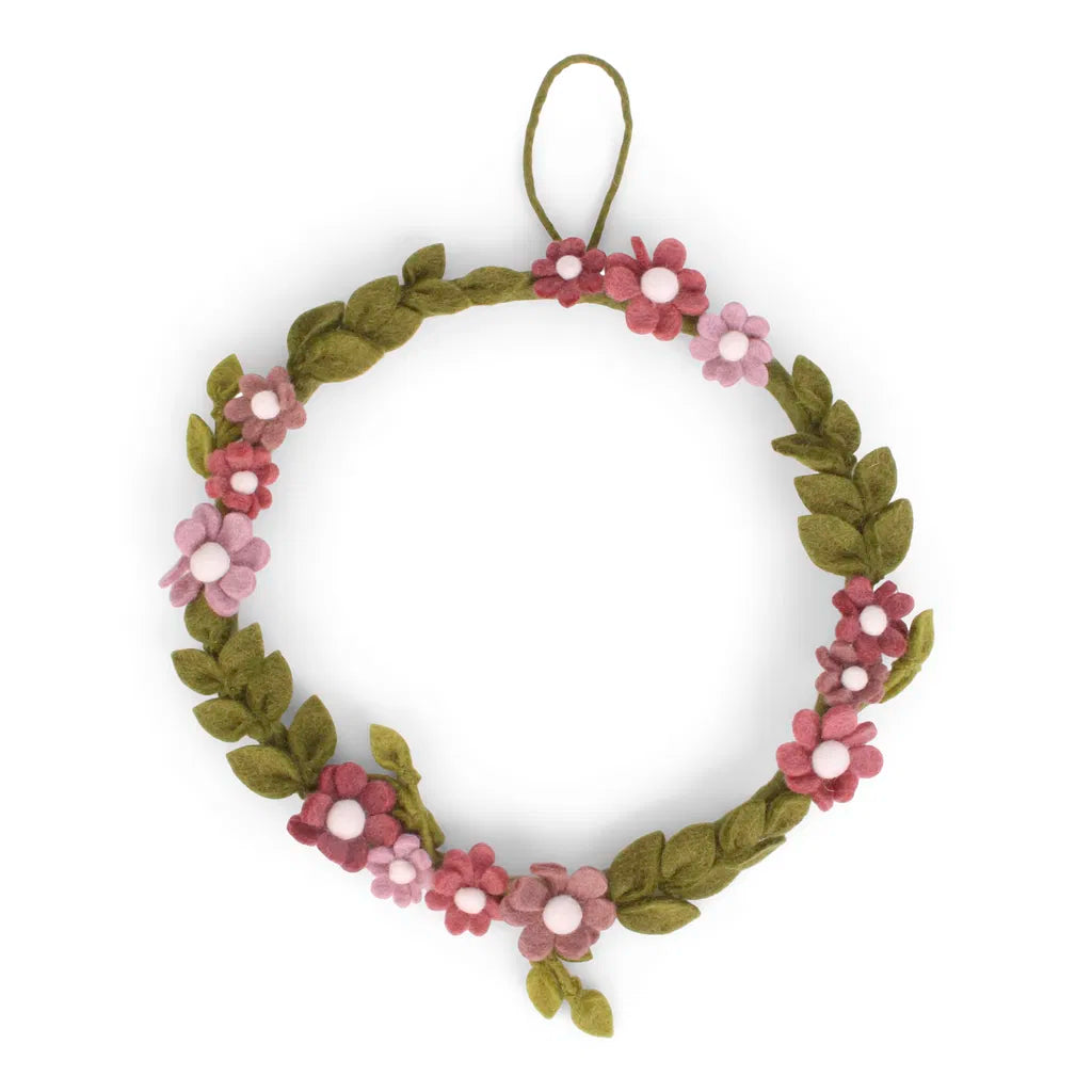 Gry & Sif - Krans - Anemone Dusty Rose