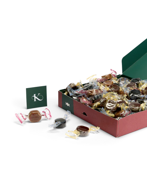 Karamel Kompagniet - Gaveæske - Julekarameller 336 g