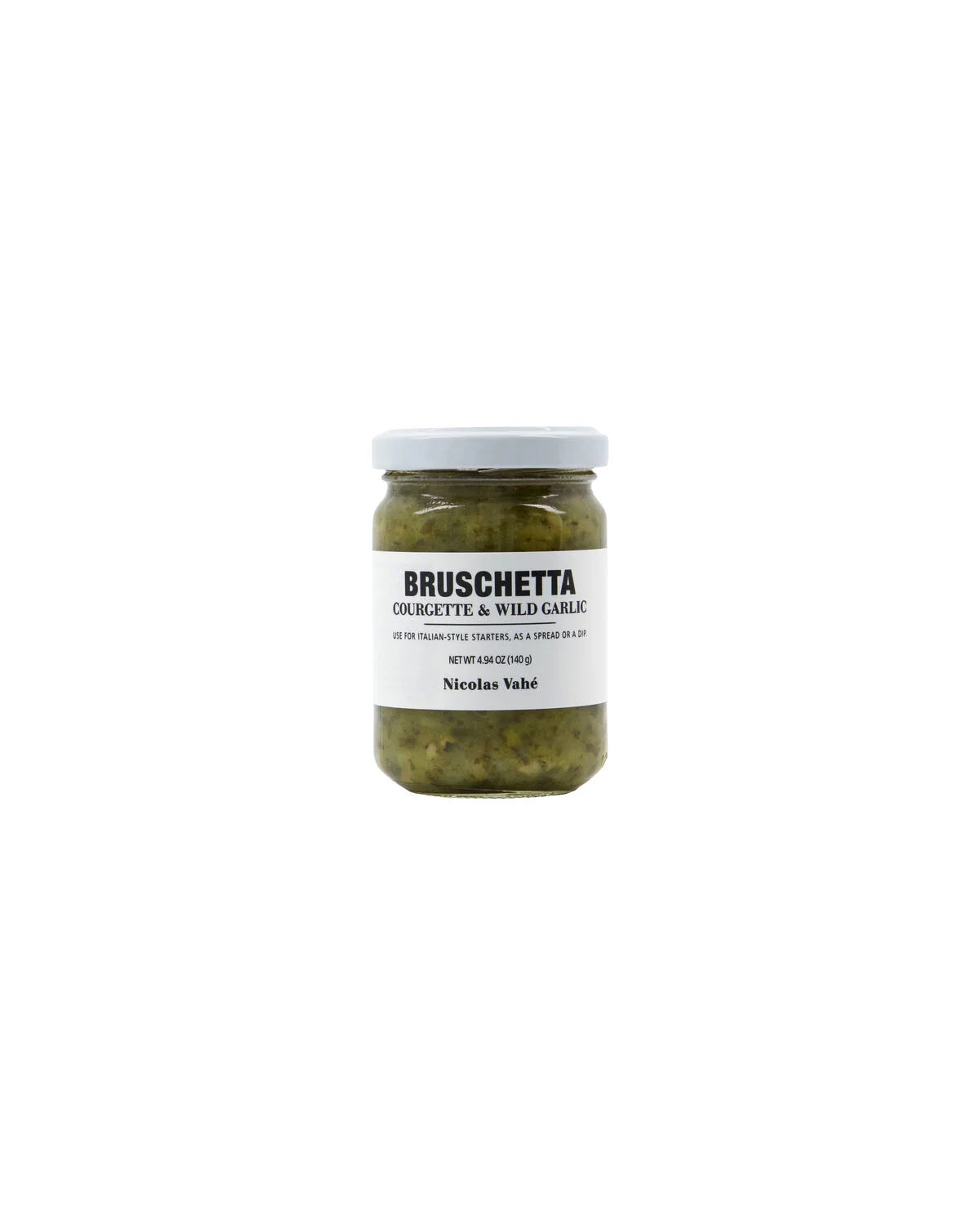Nicolas Vahé - Bruschetta - Courgette & wild garlic, 140 g