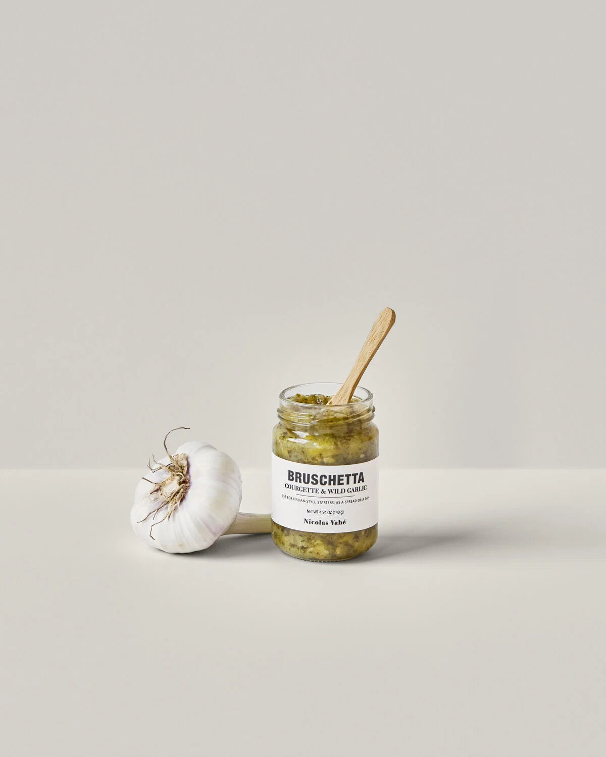 Nicolas Vahé - Bruschetta - Courgette & wild garlic, 140 g