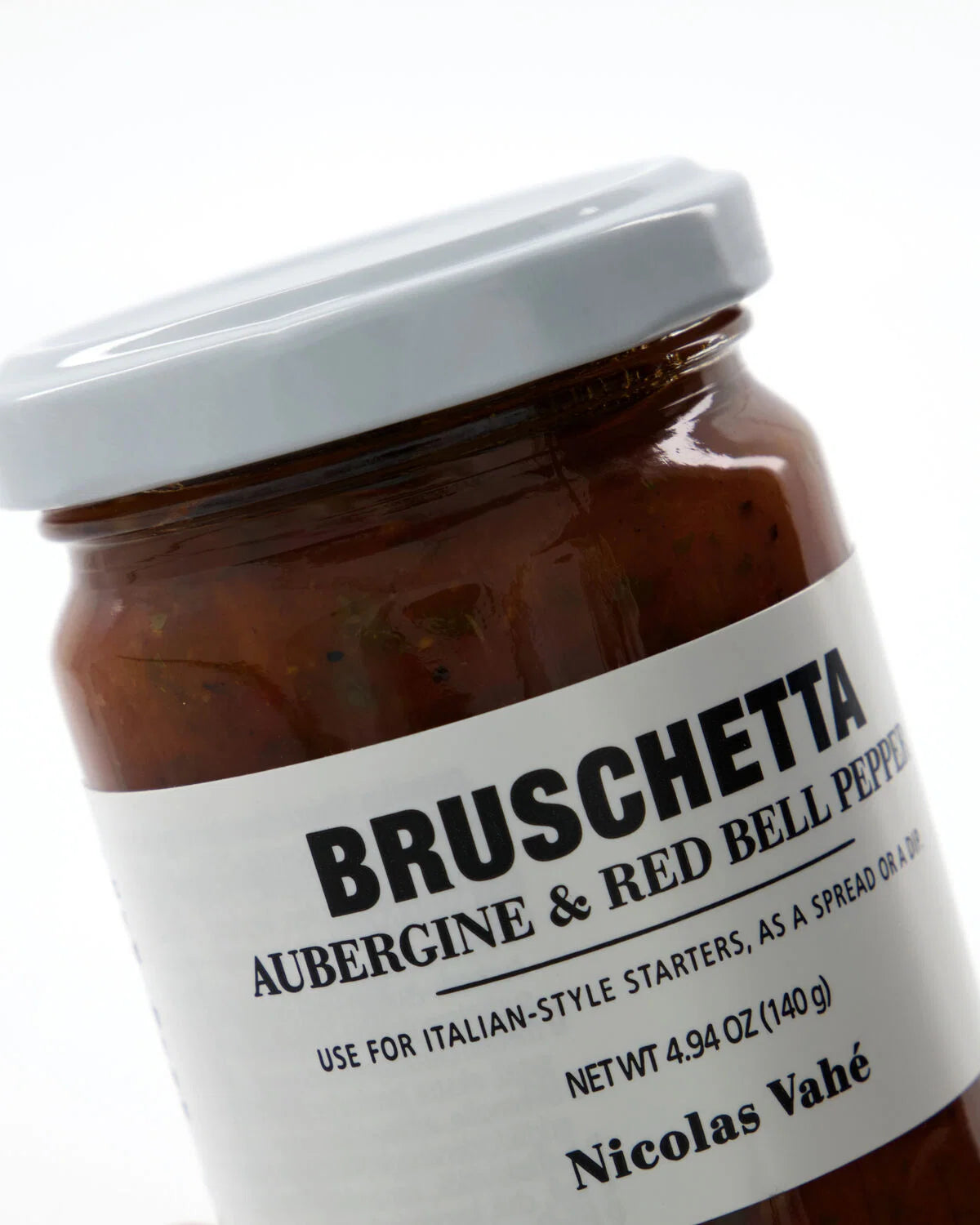 Nicolas Vahé - Bruschetta - Aubergine & red bell pepper, 140 g