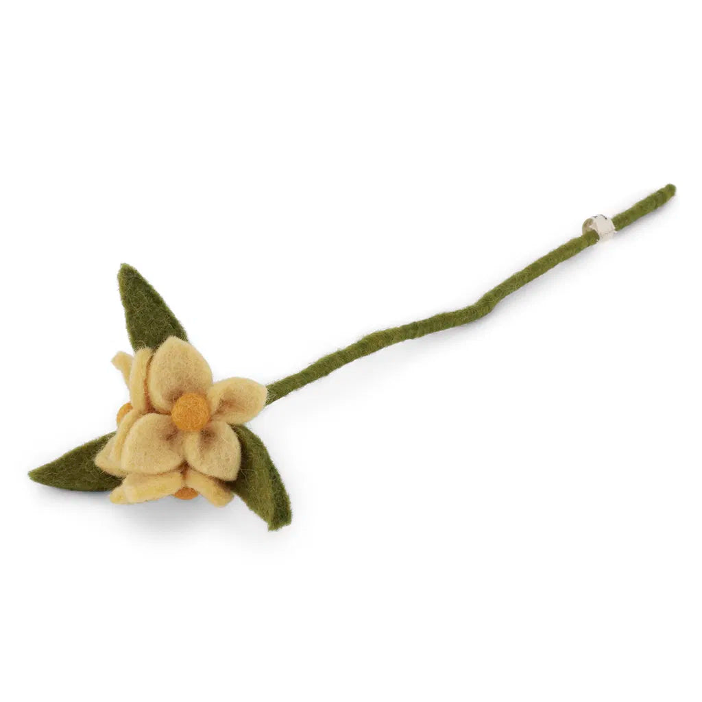 Gry & Sif - Blomst - Lys Gul Blomst på stilk