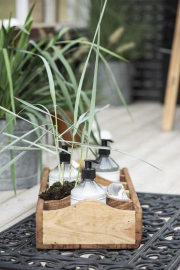 Ib Laursen - Dørmåtte - Sort Gummi