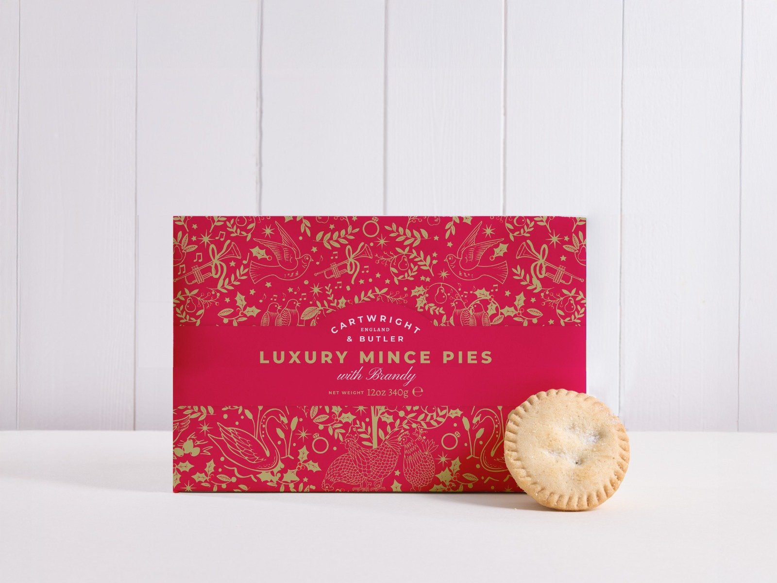Cartwright & Butler - Småkager - Luxury Mince Pies with Brandy