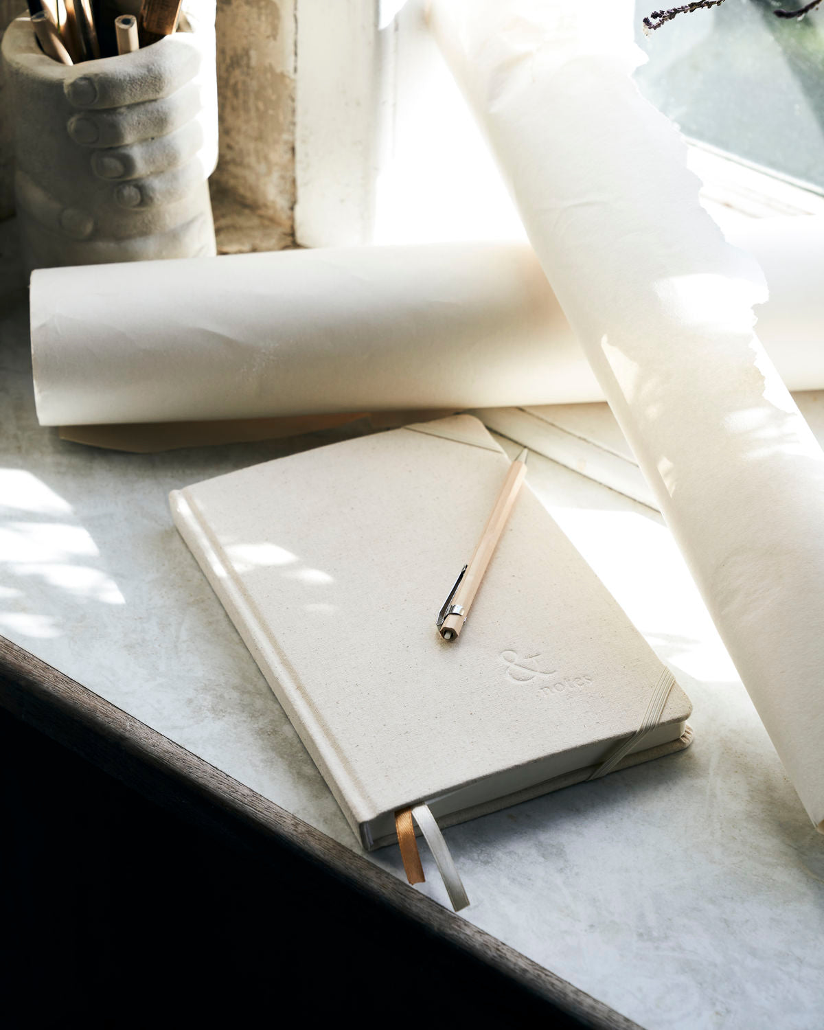 House Doctor - Notesbog - Beige