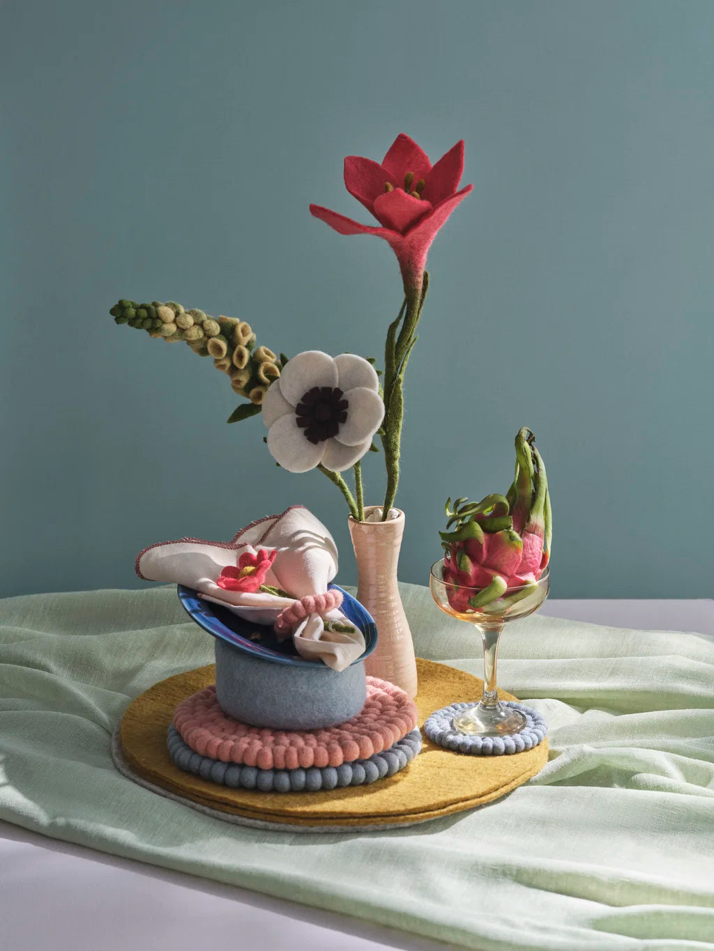 Gry & Sif - Blomst - Trompetlilje Melon