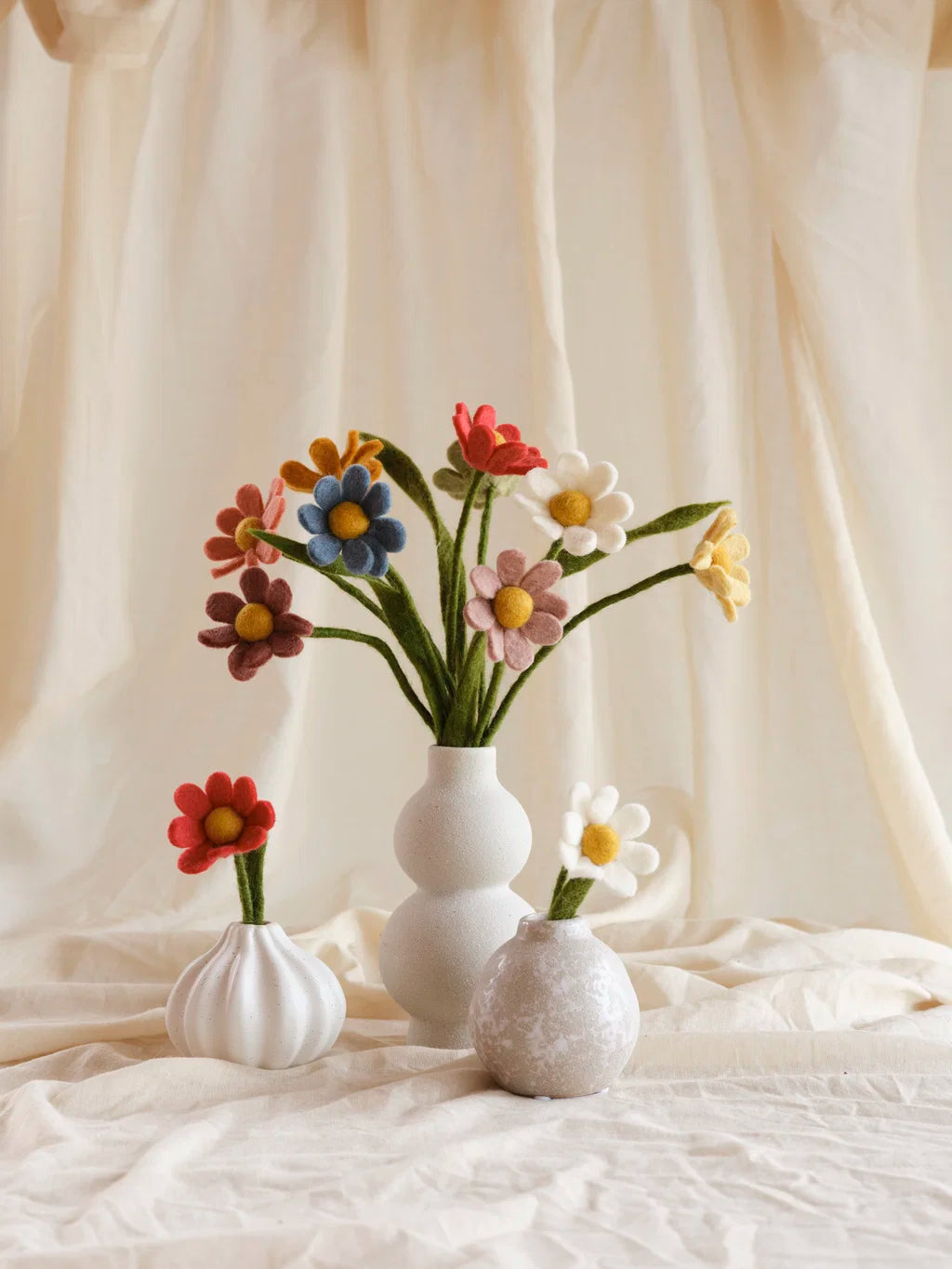 Gry & Sif - Blomst - Anemone Hvid