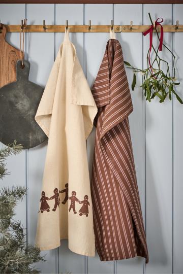 Ib Laursen - Viskestykke - Peberkagefigurer