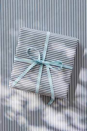 Ib Laursen - Gavepapir - Blå striber