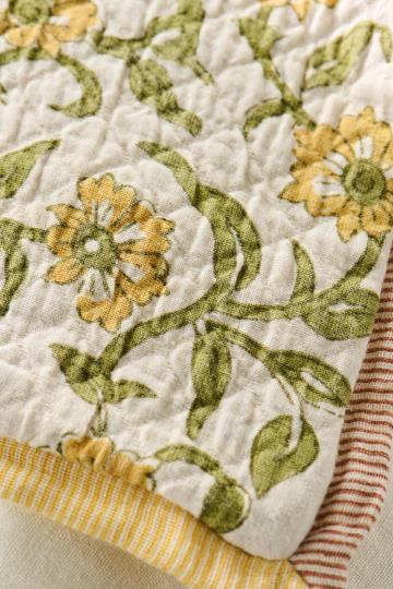 Ib Laursen - Pudebetræk - Vigga Gul 50x50