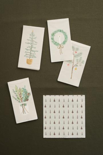 Ib Laursen - Servietter - Julebuket 10x20