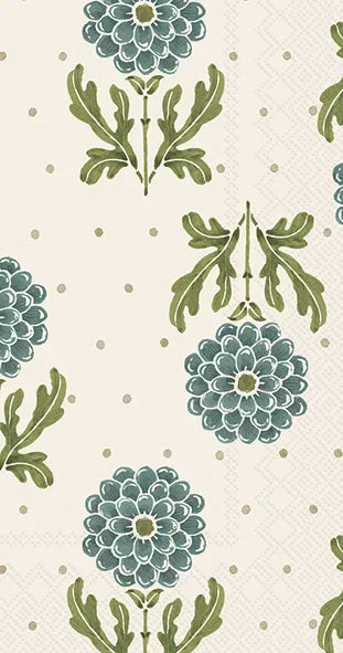 Butik Square - Servietter - Simple Flower Blue