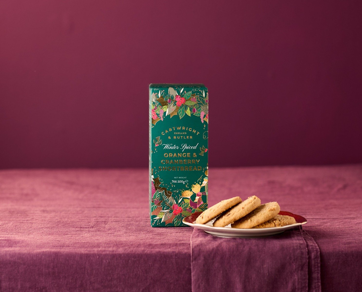 Cartwright & Butler - Småkager - Orange & Tranebær
