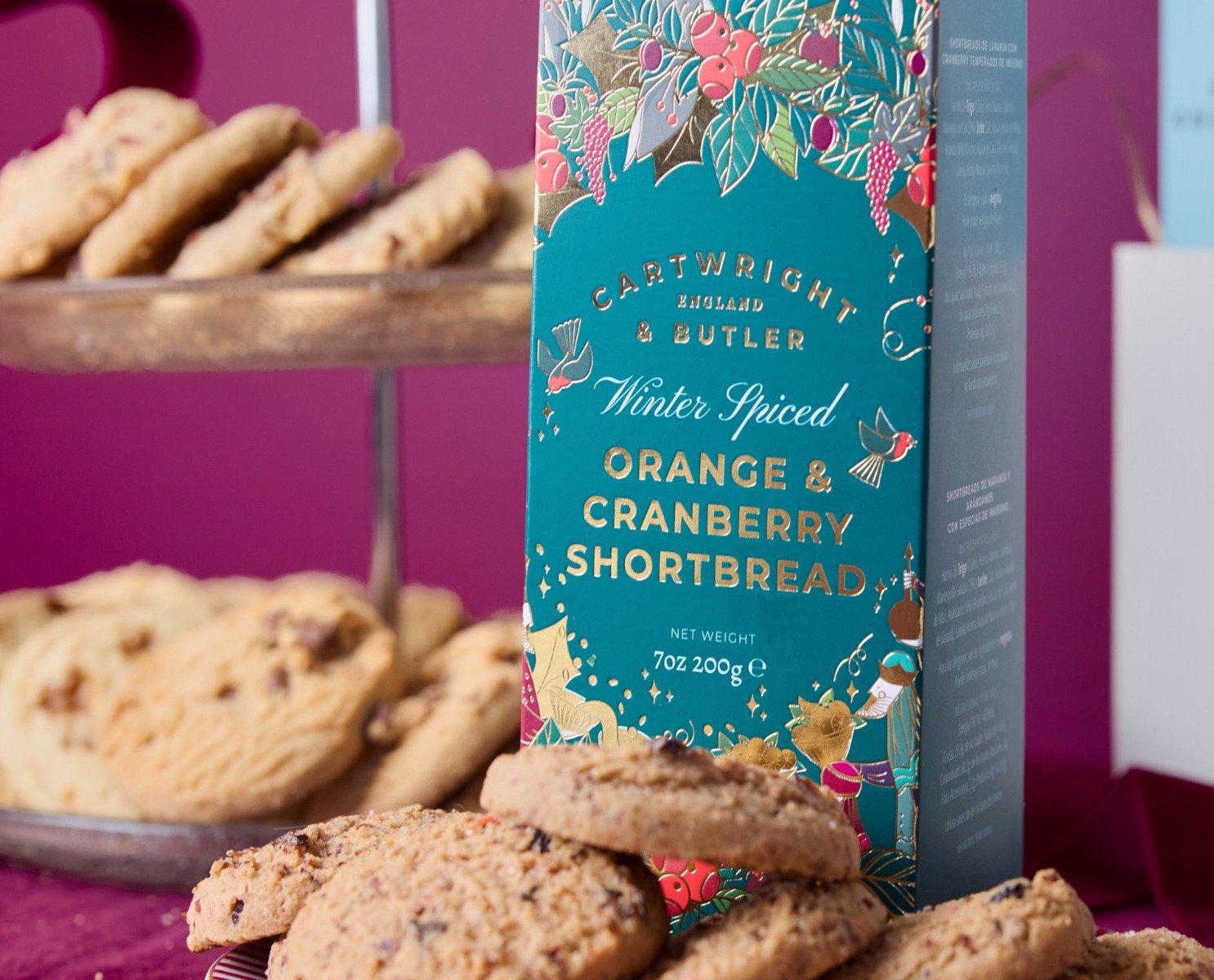 Cartwright & Butler - Småkager - Orange & Tranebær