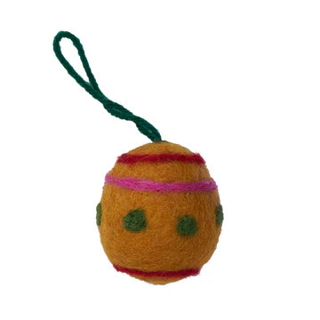 Klippan - Påskepynt - Påskeæg Gul/Orange