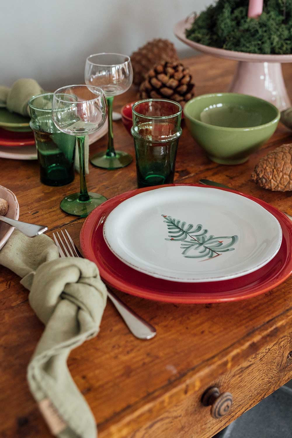 Jule Tallerken 22cm-tallerkener-Casagent-Butik Square