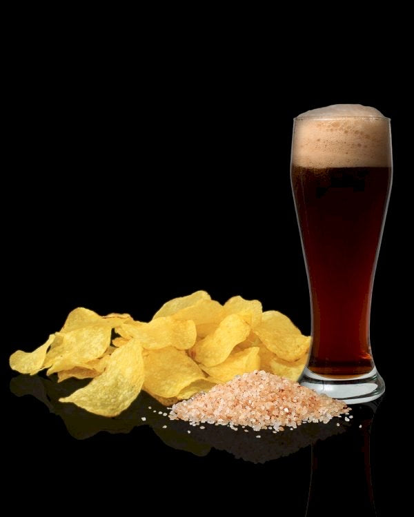 Gourmetchips Med Himalayan Pink Salt 125 g.-Chips-SNACKGOLD-Butik Square