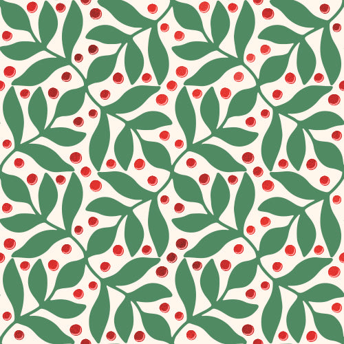 Lykønskningskort Bær & Blade-Sköna Ting-Butik Square