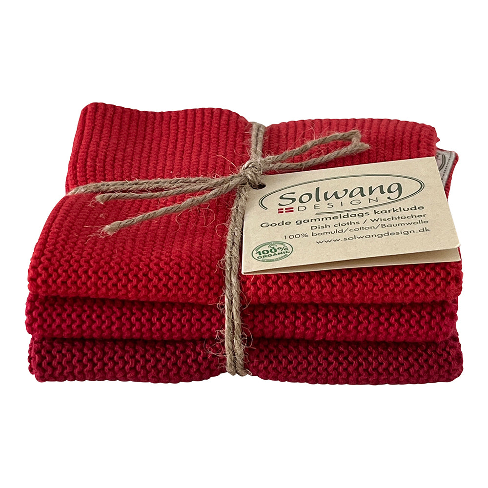 Solwang - Karklude - Rød Kombi