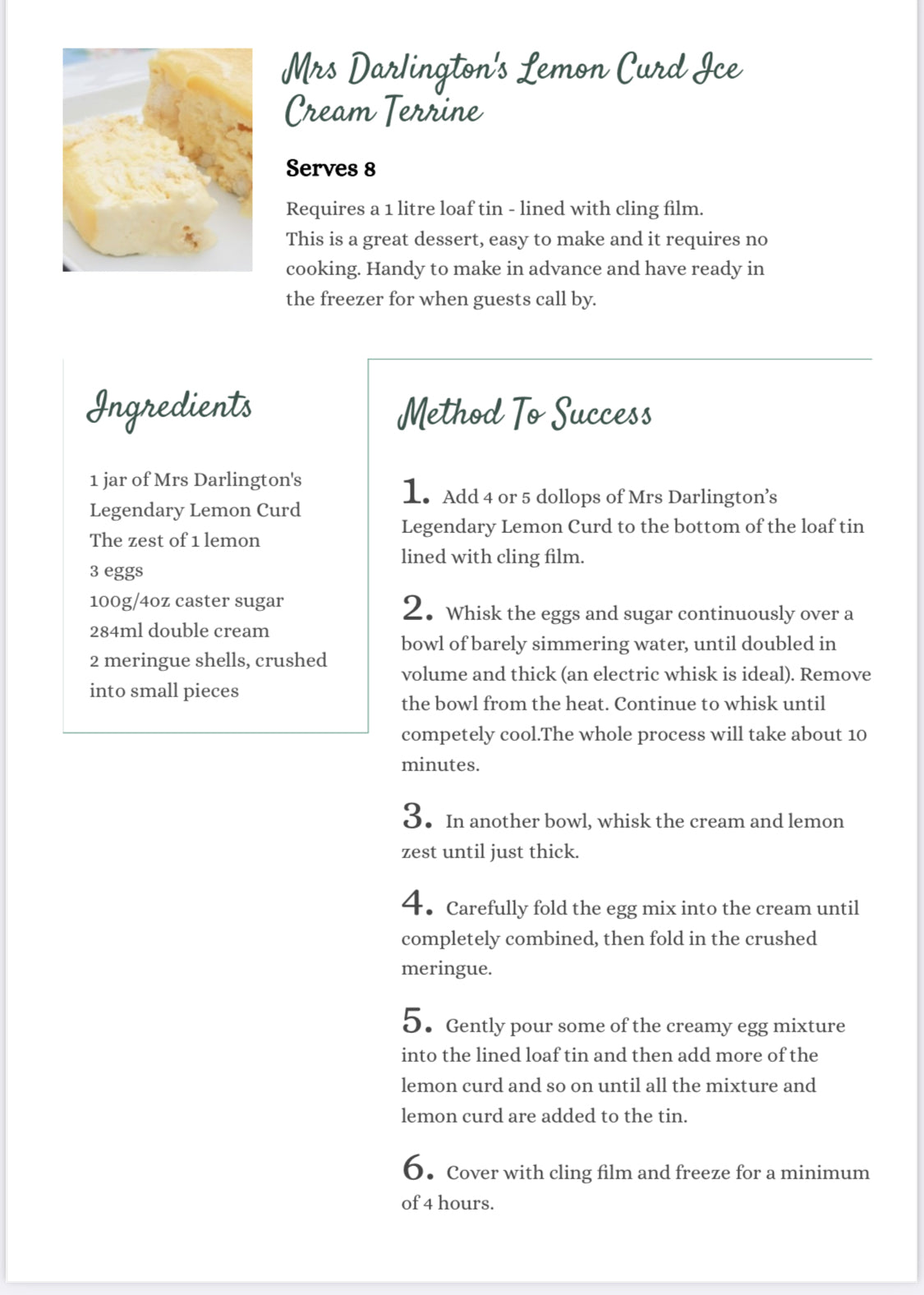 Lemon Curd-Marmelade og geléer-MRS. DARLINGTON'S-Butik Square