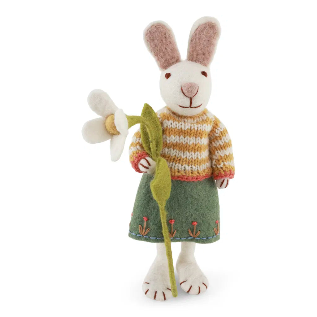 Gry & Sif - Påskehare - Nederdel & Vintergæk Medium