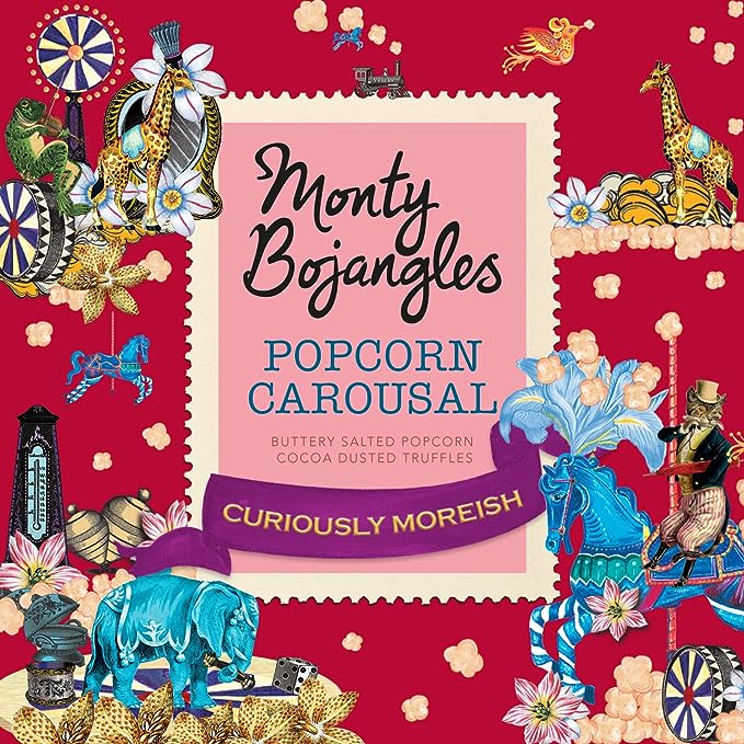 Monty Bojangles 150 G Popcorn Carousel-Chokolade trøfler-Monty Bojangles-Butik Square