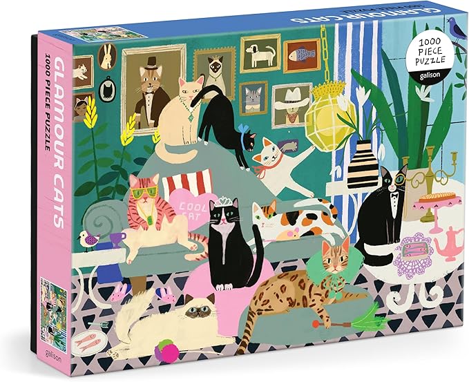 Galison - Puslespil - Glamour Cats