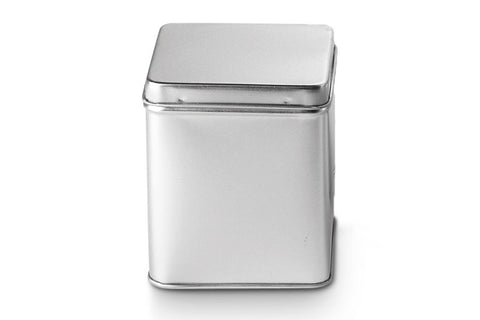 Dåse Square metalfarvet 200 g.