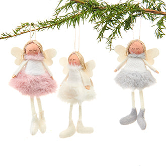 Butik Square - Juleophæng - Engel med plys