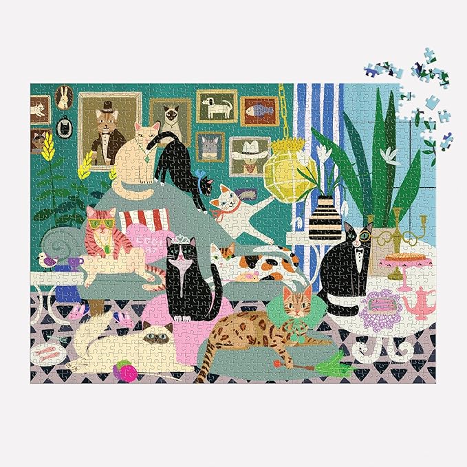 Galison - Puslespil - Glamour Cats