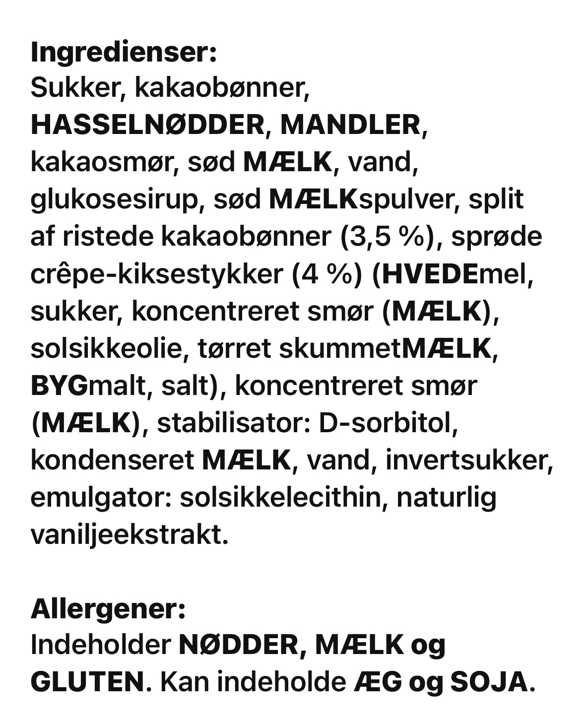 Chokolade Compagniet - Gaveæske - Påskekalender