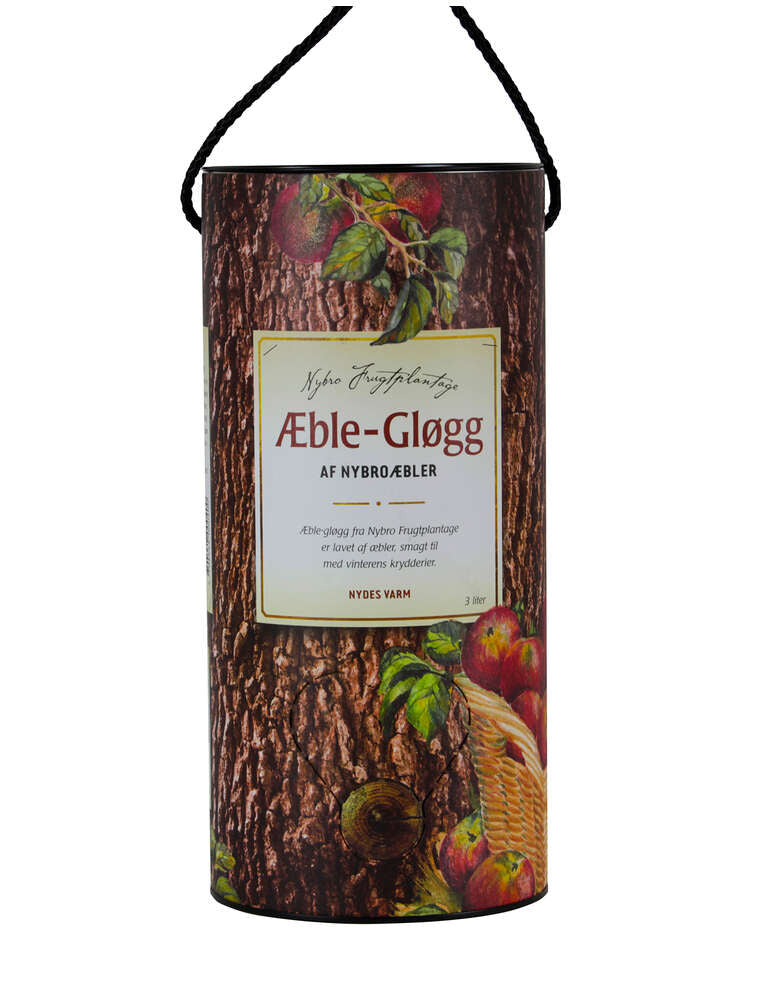 Nybro Æble Gløgg 0 % 3 L.