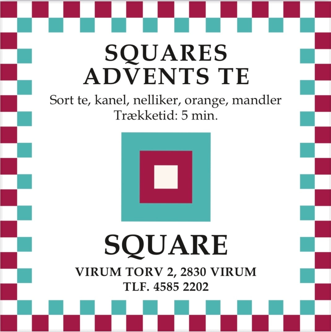 SQUARE TE - ADVENTS TE-Te-Butik Square-Butik Square