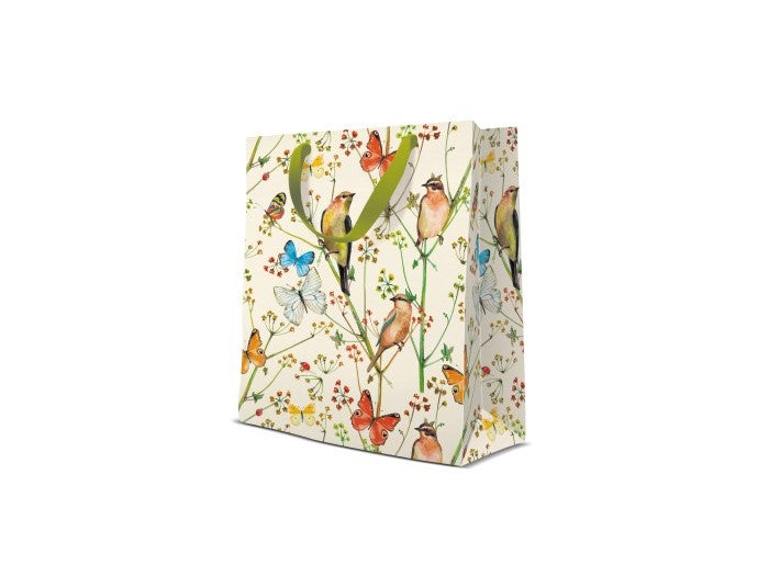 Butik Square - Gavepose - Birds & Butterflies Mellem