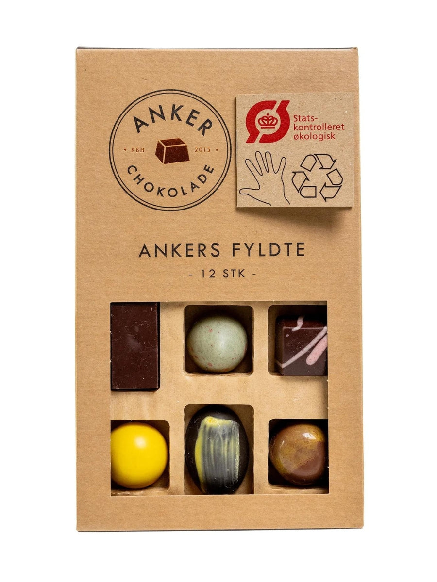 Anker Chokolade - Gaveæske - Fyldte