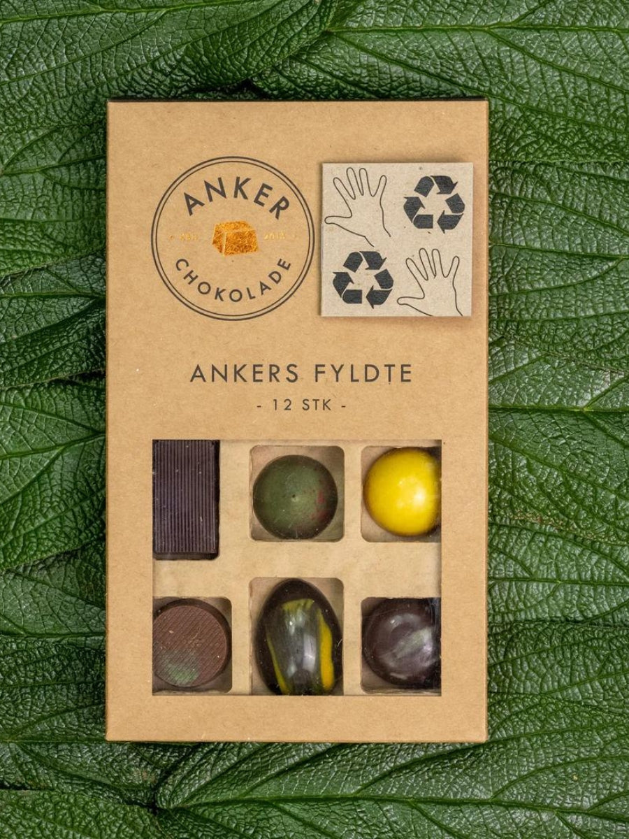 Anker Chokolade - Gaveæske - Fyldte