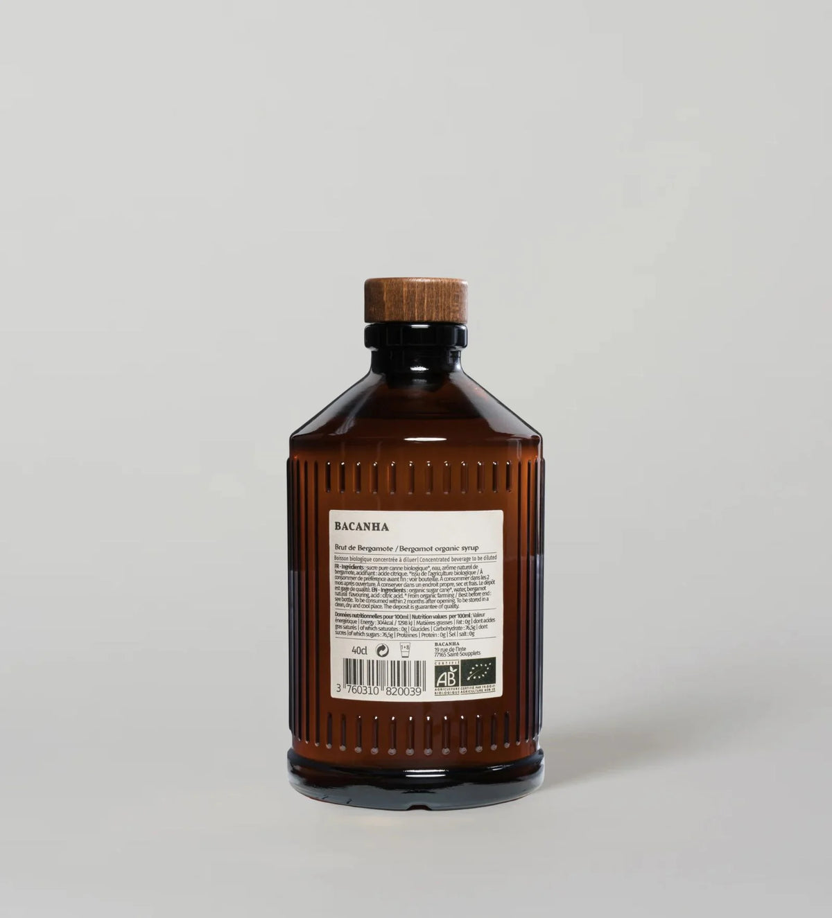 Bacanha - Sirup - Bergamot