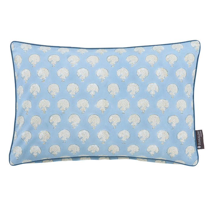Bungalow - Pudebetræk - Meva Soft Blue 33x50cm