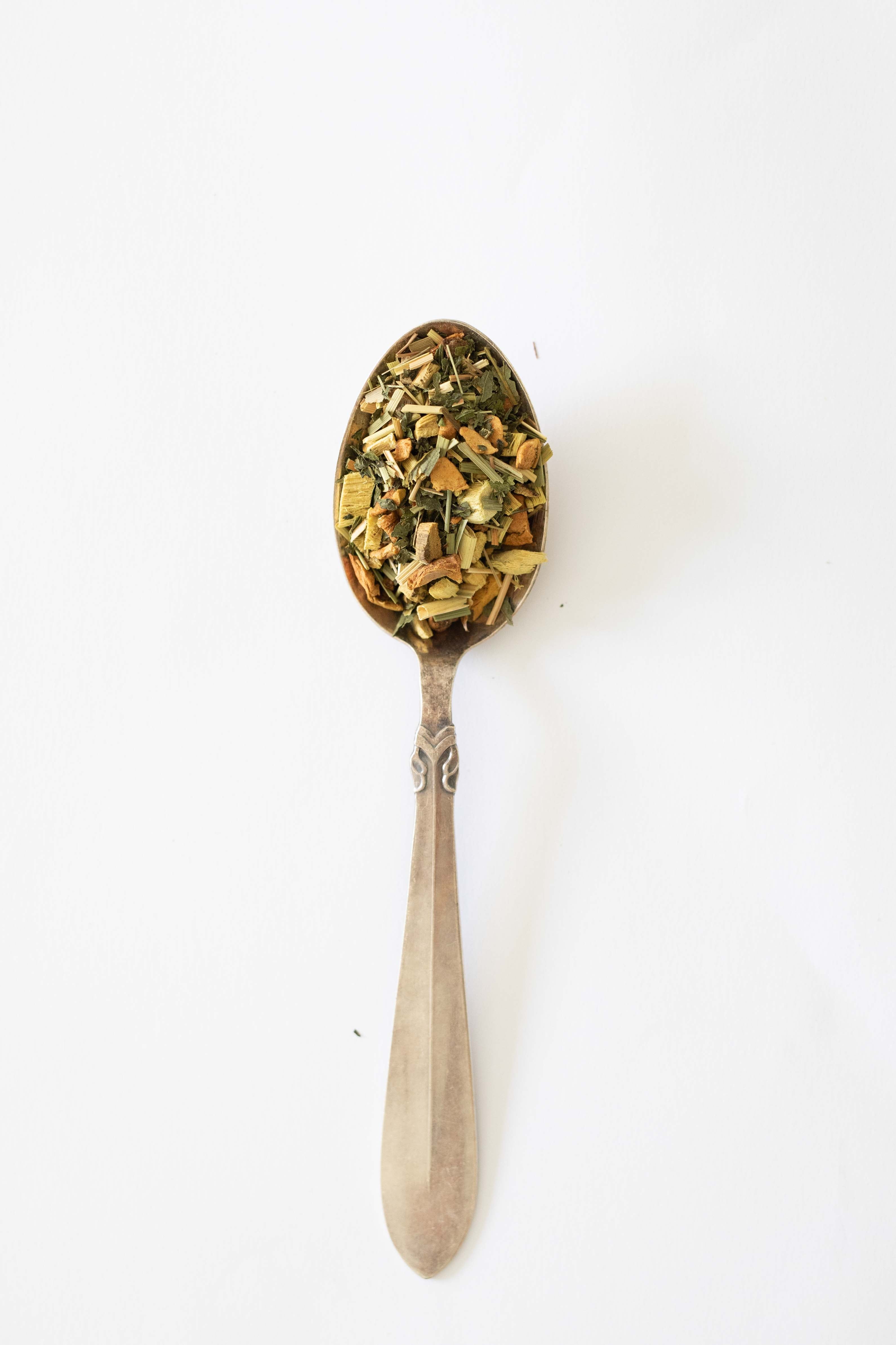 SQUARE TE - COOL MINT URTEBLANDING-Te-Butik Square-100g-Butik Square