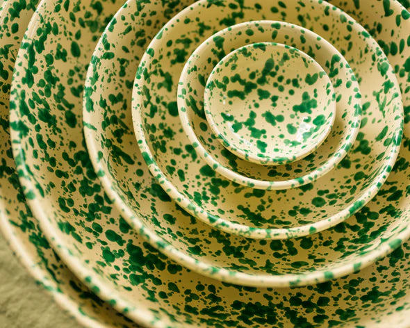 Fratelli Coli - Skål - Grøn 25 cm