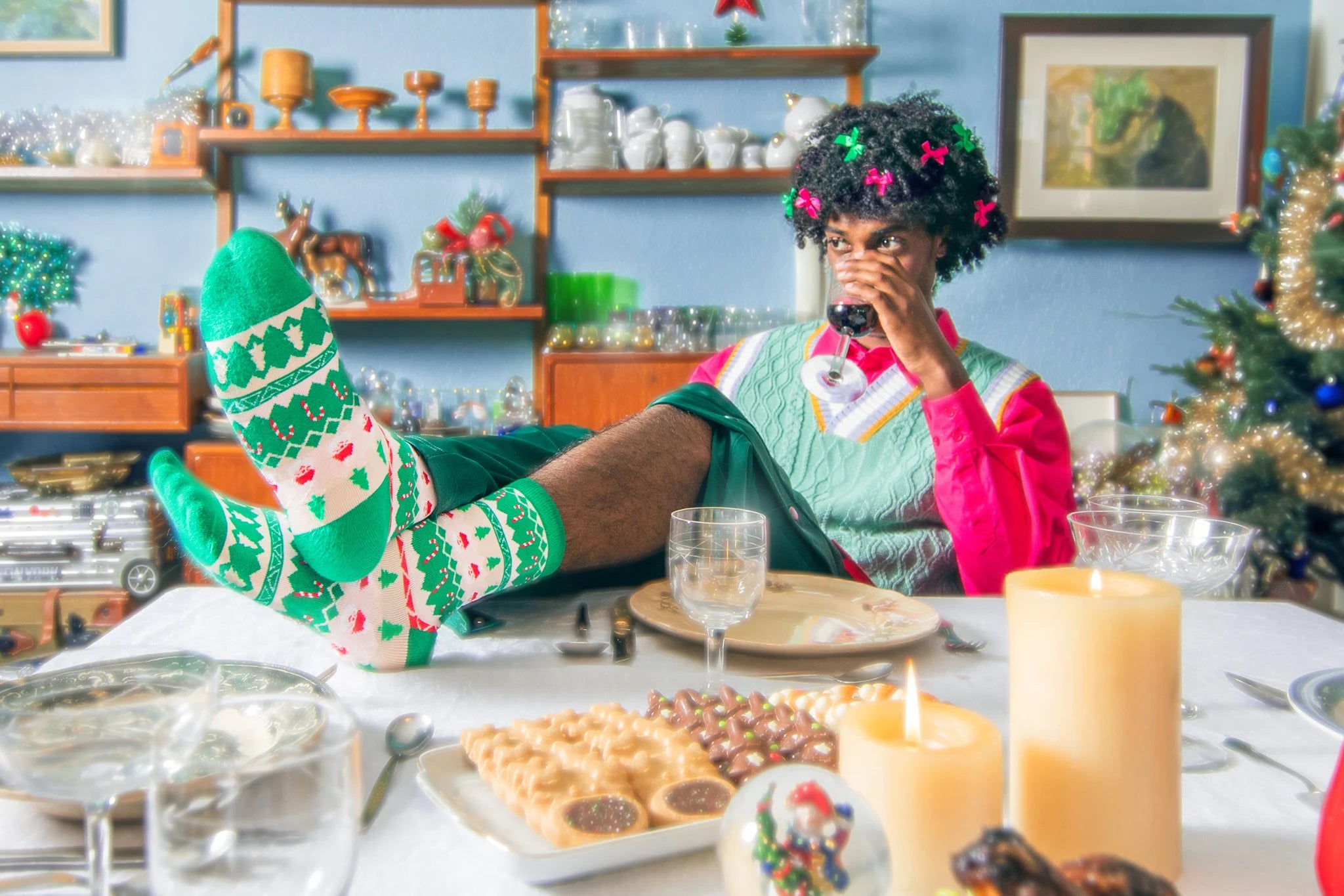 Eat My Socks - Strømper - Julesweater 1 par