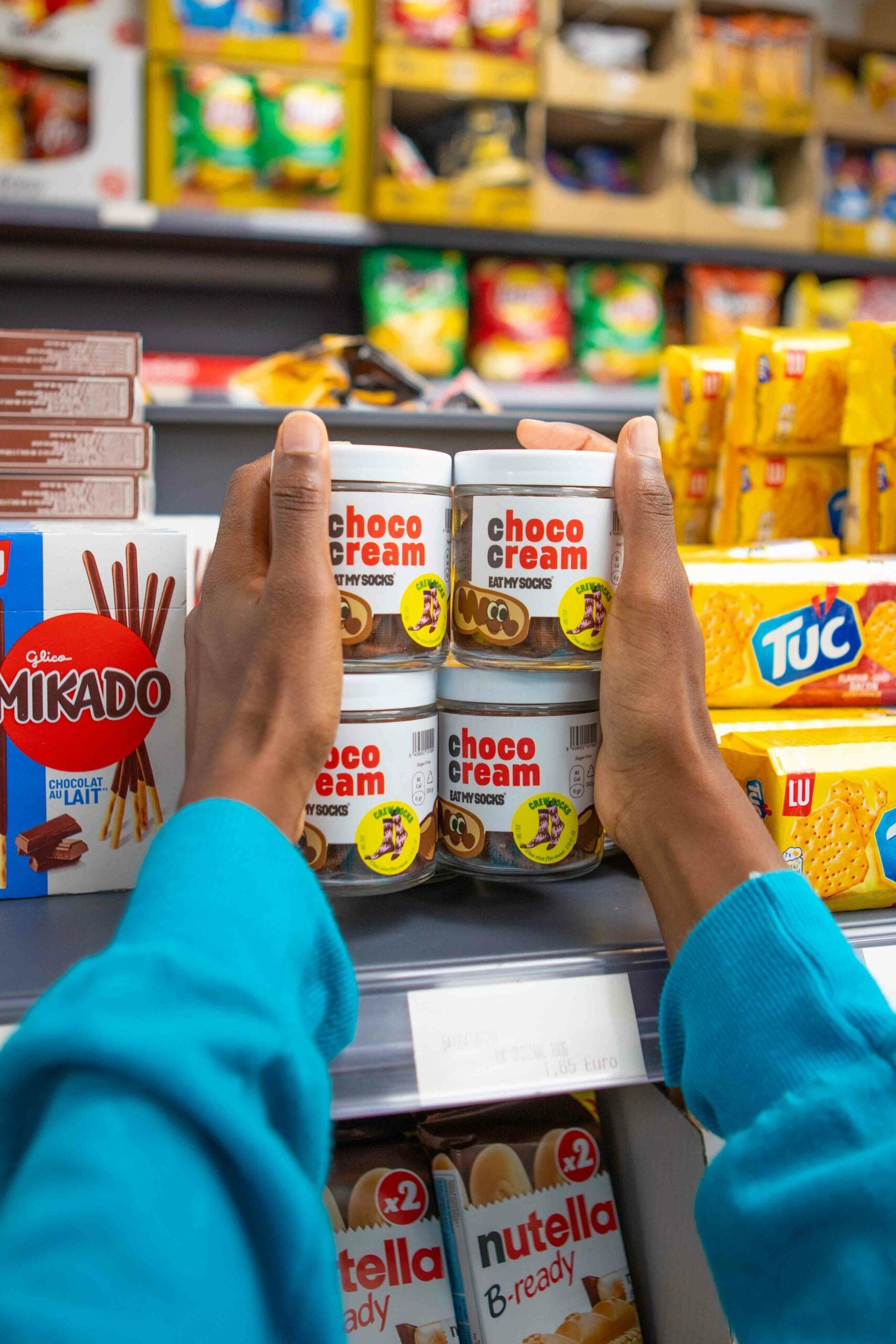 Eat My Socks - Strømper - Choco Cream 1 par