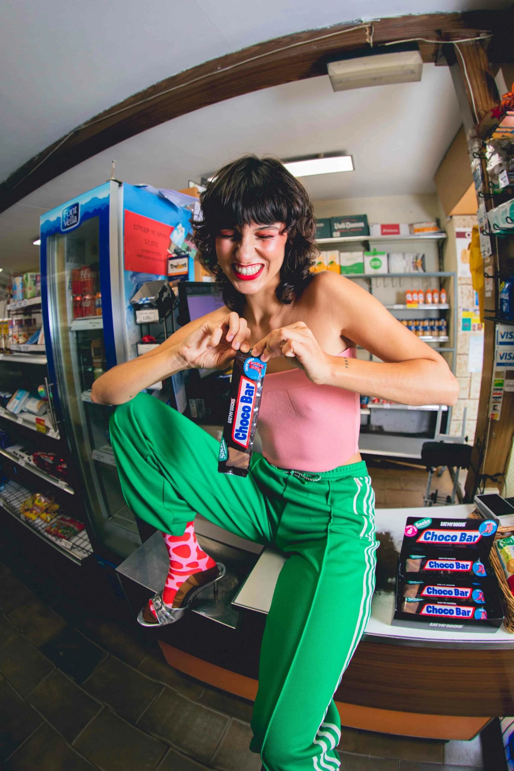 Eat My Socks - Strømper - Chokoladebar 1 par