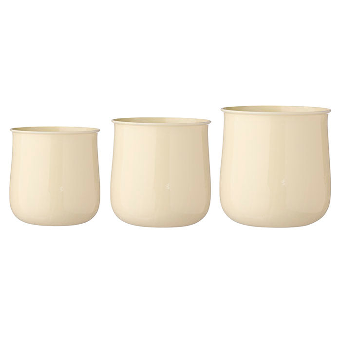 Bungalow - Skjuler - Aja Cream Sæt af 3