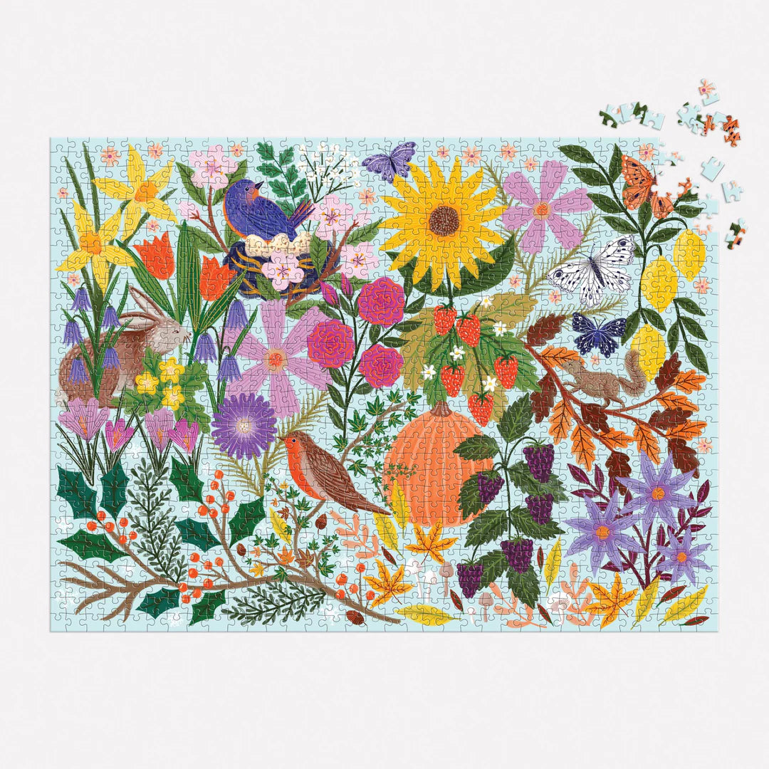Galison - Puslespil - Seasons In Bloom
