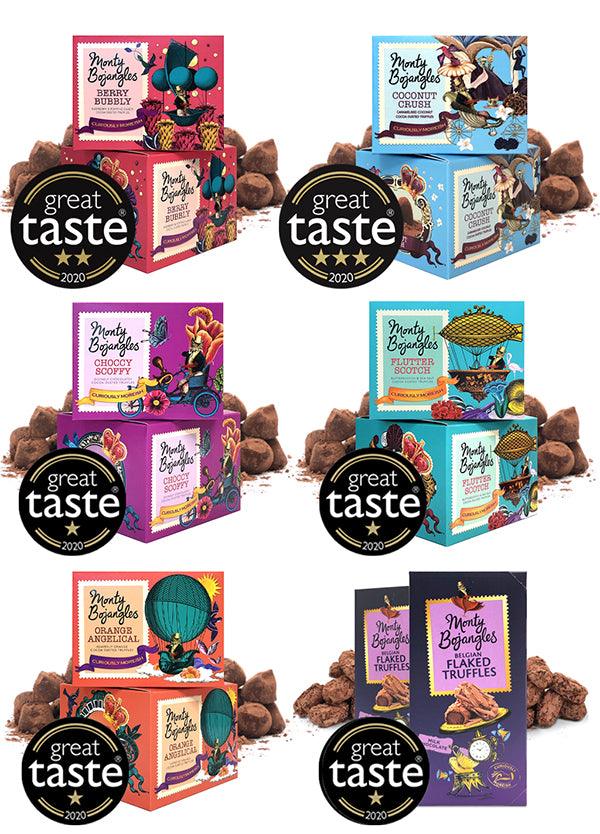 Monty Bojangles 150 G Flutter Scotch-Chokolade trøfler-Monty Bojangles-Butik Square