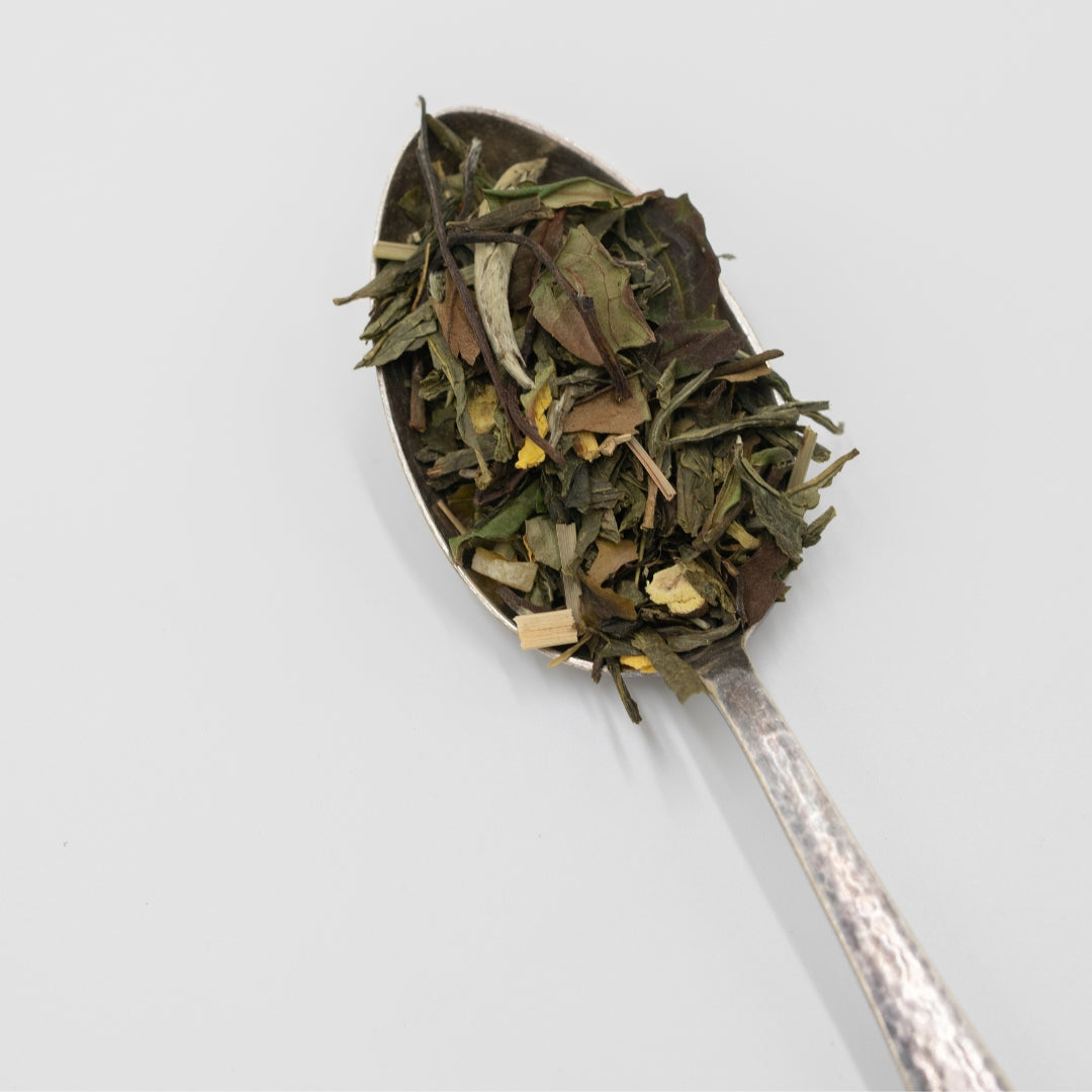 SQUARE TE - GRØN/HVID FREDERIKSDAL BLANDING-Te-Butik Square-Butik Square